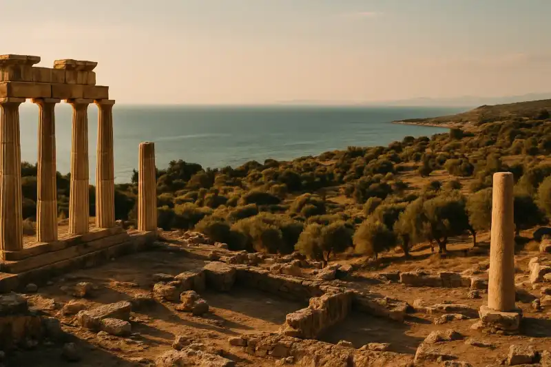 Ancient Greece archaeological landscape