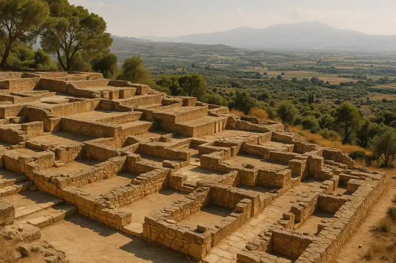 Phaistos Minoan palace Crete