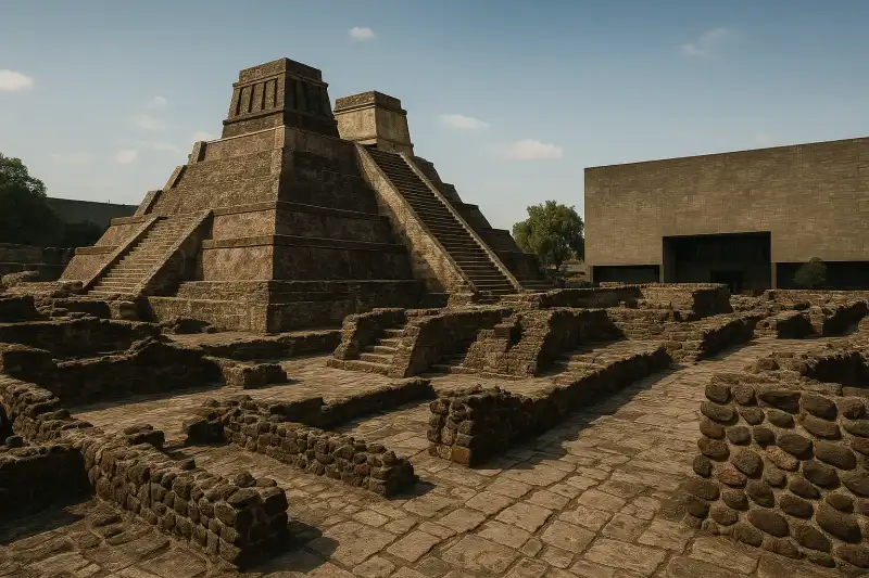 Templo Mayor ruins and museum in Mexico City