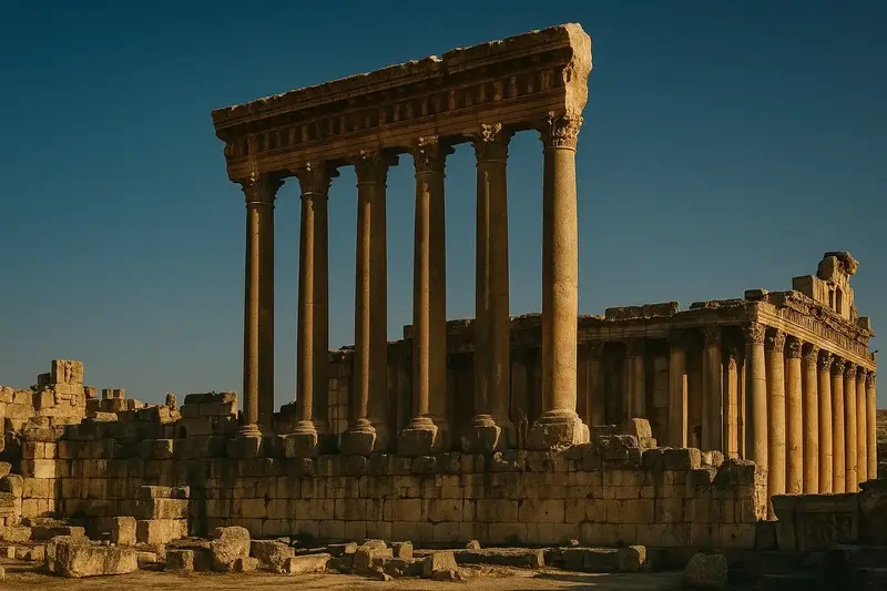 Temple of Jupiter at Baalbek, Lebanon