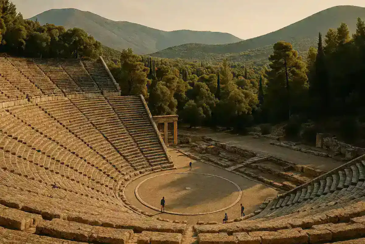 Epidaurus Greece Travel Guide ruins in Greece