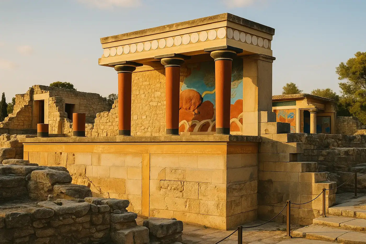 Palace of Knossos, Crete, Greece