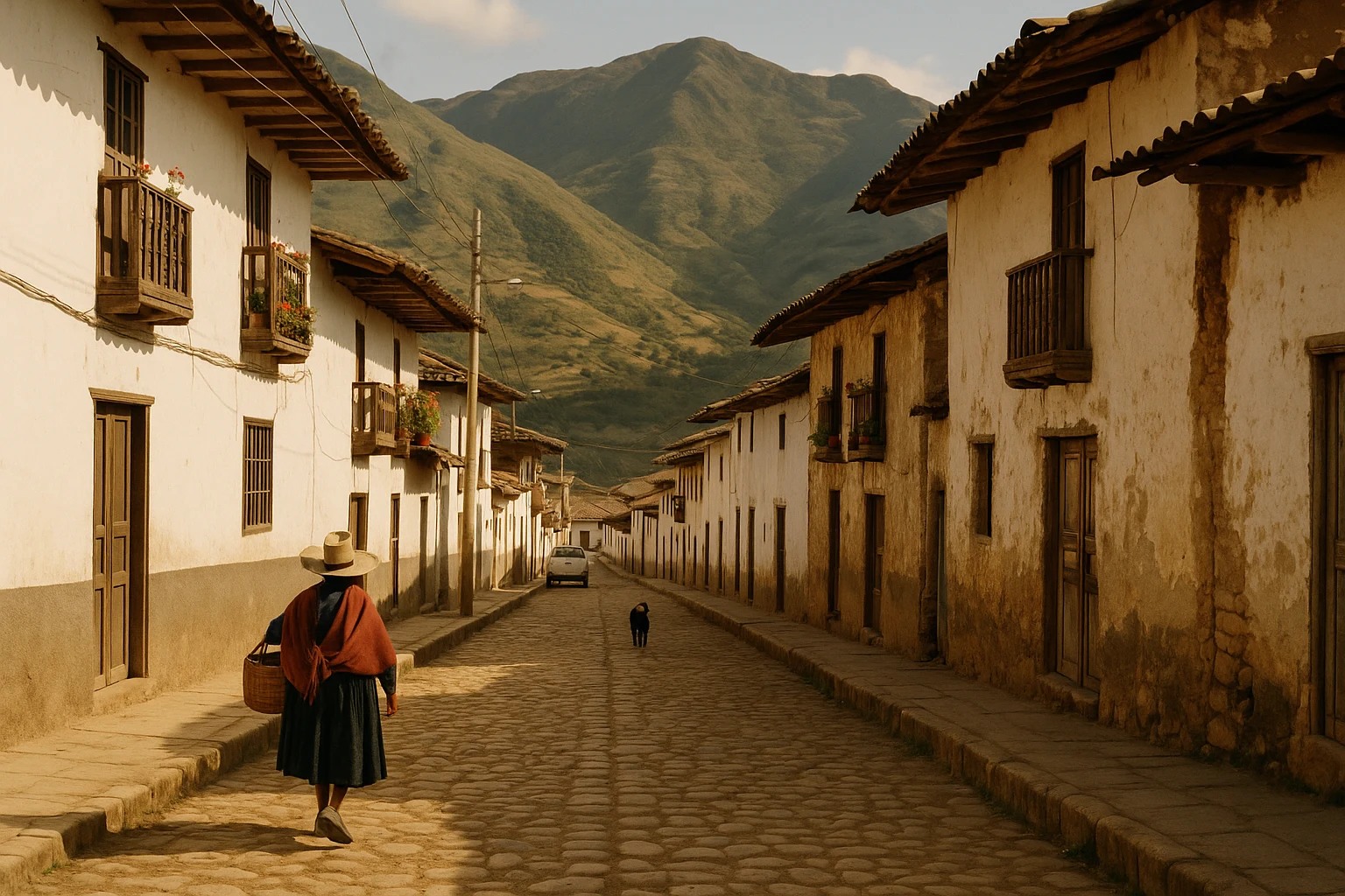 Mummy bundles and Chachapoyas artifacts at Leymebamba Museum, Amazonas, Peru