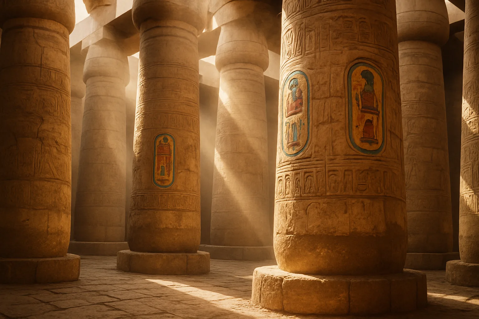 Karnak Temple Hypostyle Hall, Luxor, Egypt