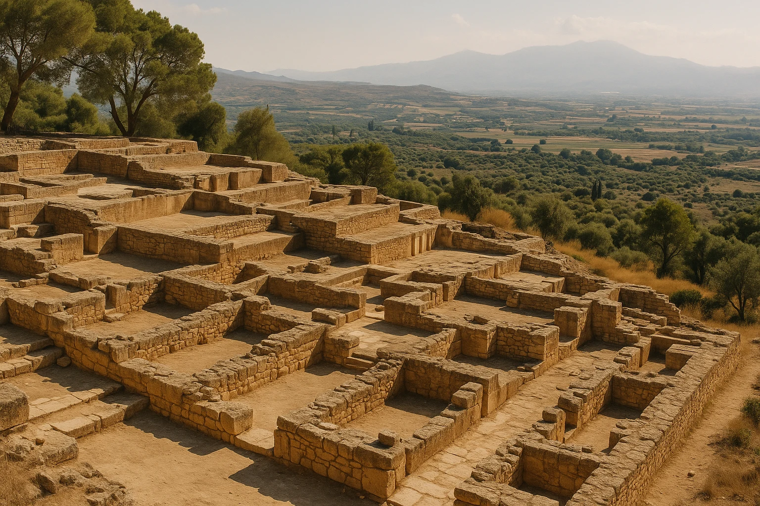 Phaistos Minoan palace Crete