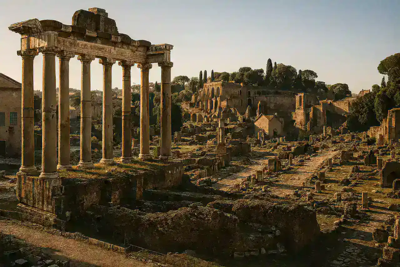 Roman Forum Rome Guide ruins in Italy