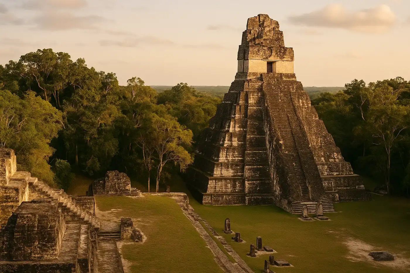 Temple I at Tikal, Guatemala